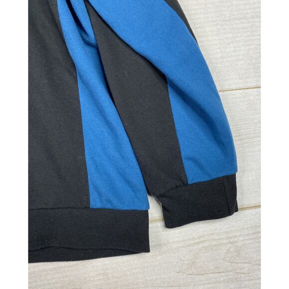 Disney Hoodie Adult XL Mickey Mouse 55 Disneyland Pullover Sweatshirt BlackBlue - Picture 9 of 10